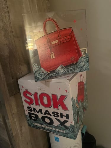 Customer photo review of (Imperfect) $10K SmashBox In Stock