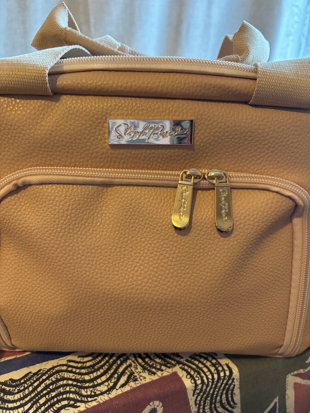 Customer photo review of Luxe Insulated Lunch Bag - Beige