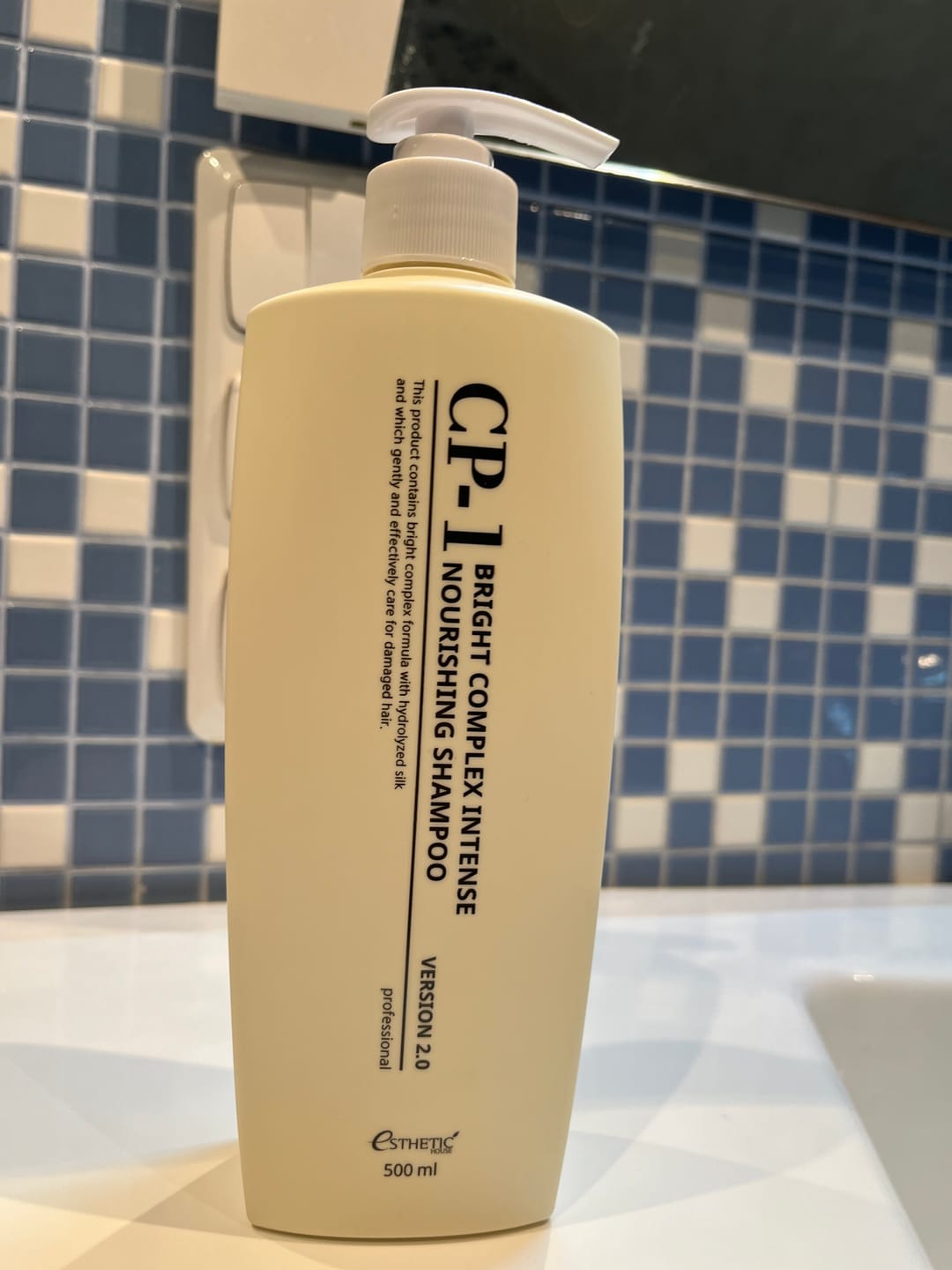 Customer photo review of Intensīvi barojošs šampūns CP-1 Bright Complex Intense Nourishing Shampoo Version 2.0