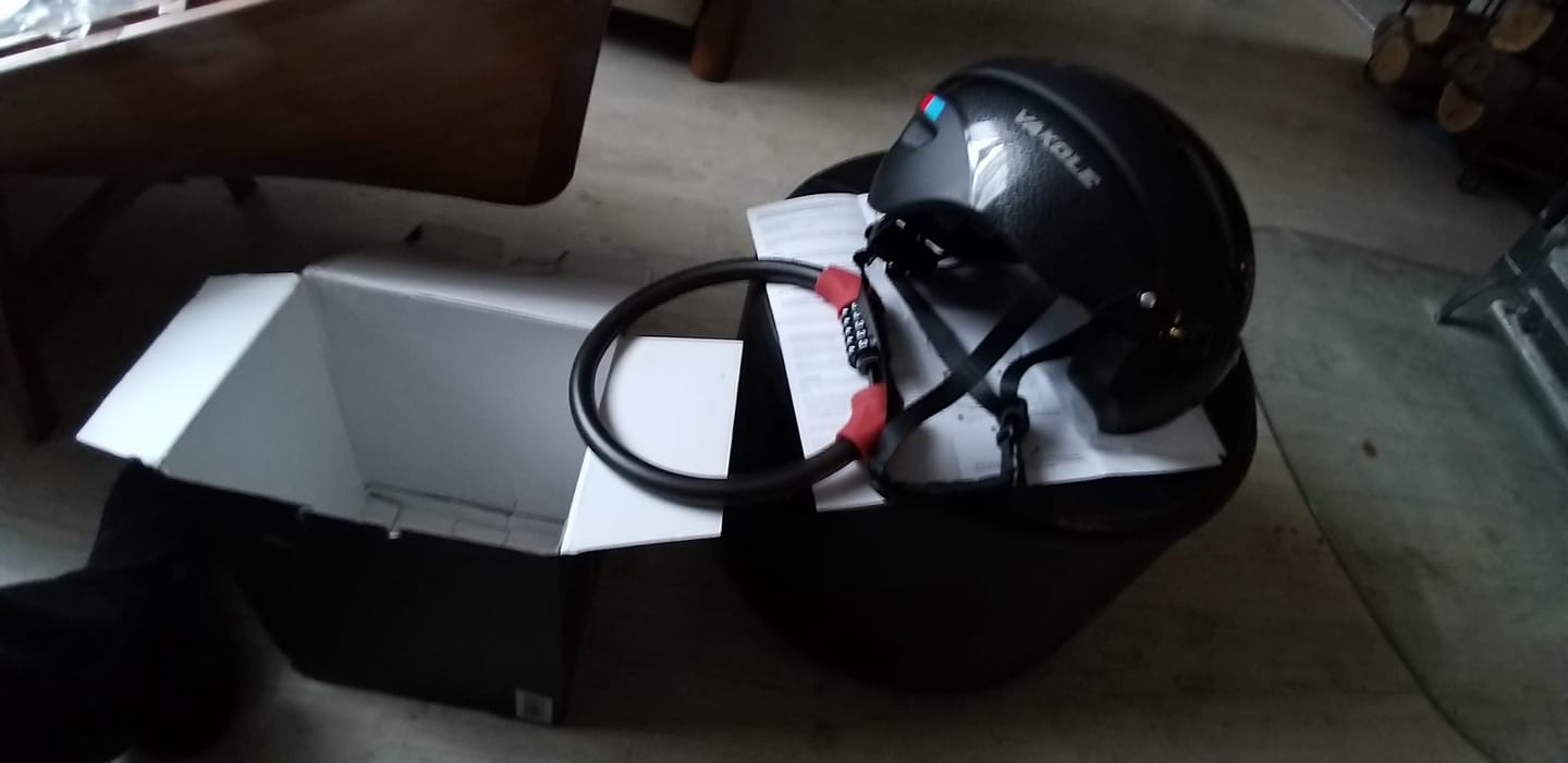Customer photo review of Bike Accessories Combo