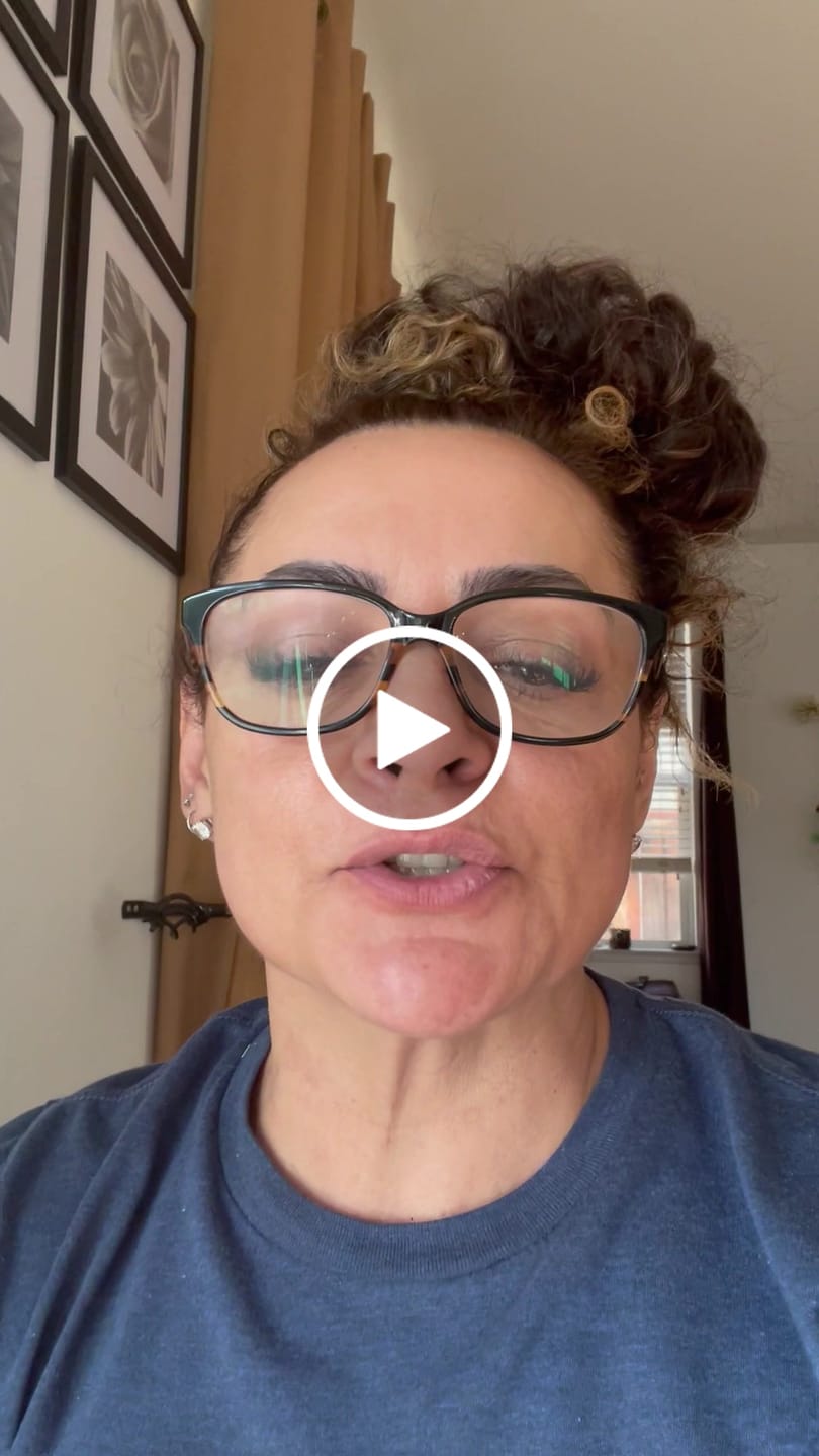 Customer video review of Glow Peel Pads