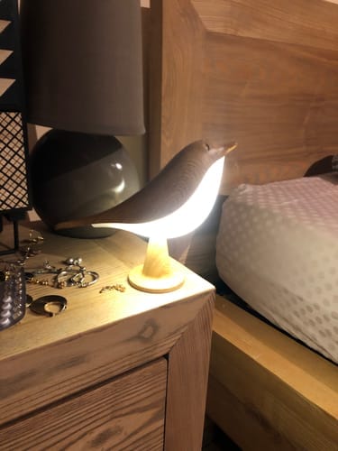 Customer photo review of BirdZen - Lampe de Chevet St Valentin