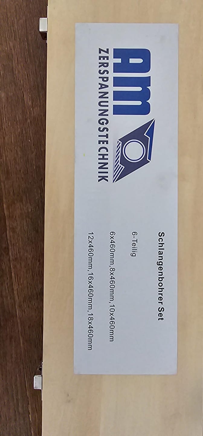 Customer photo review of Schlangenbohrer Holzbohrer Lewis Spiralbohrer Holzspiralbohrer Ø 6-40
