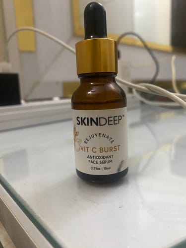 Customer photo review of Vit C BURST - Antioxidant Face Serum