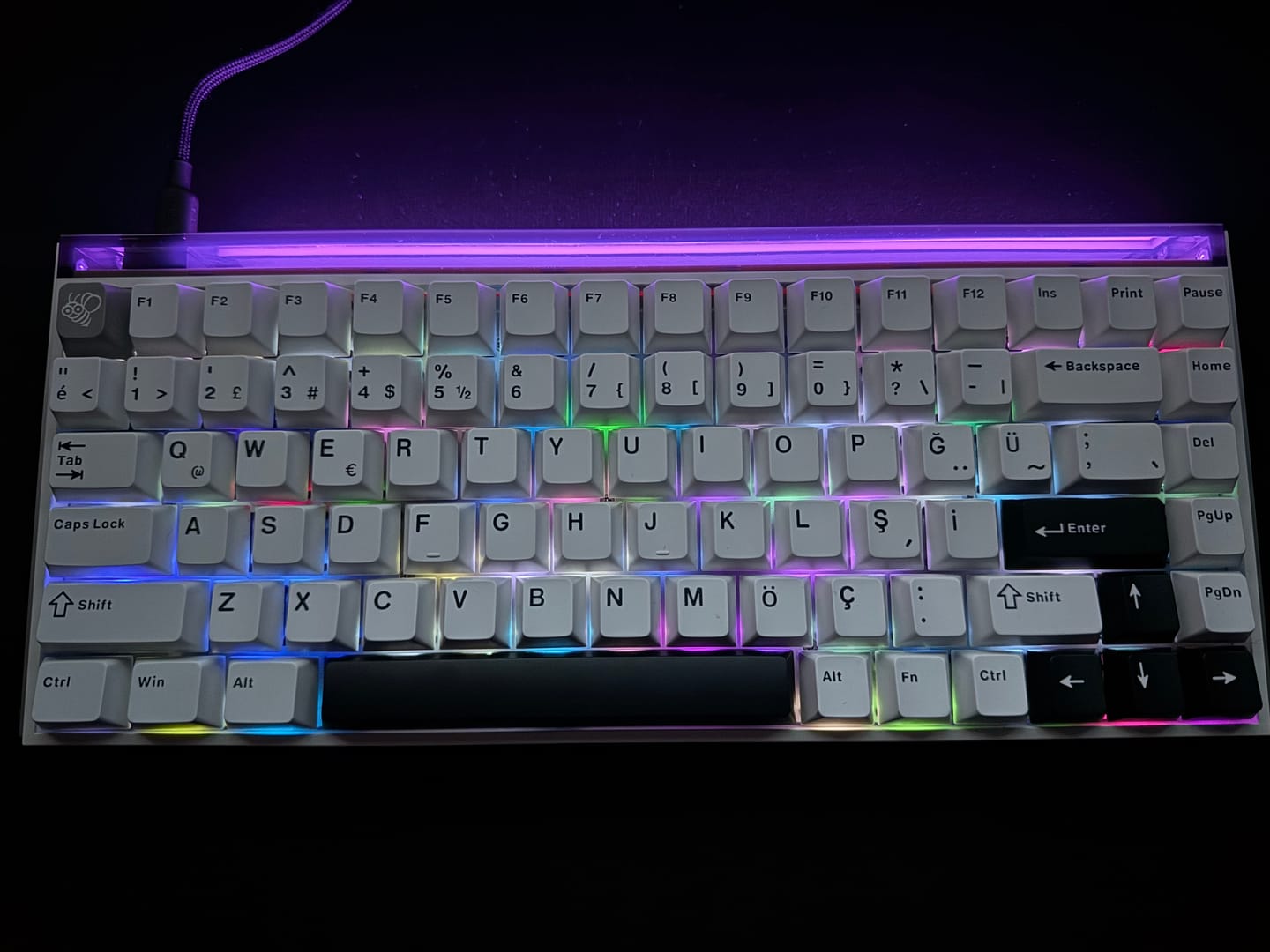 Customer photo review of MelGeek MADE84 Pro Klavye (Manyetik Switch / HE)