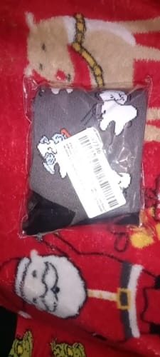 Customer photo review of Happy Funny Unisex Socks – Medical Teeth & Sheep Patterns, Hip-Hop Skateboard Style