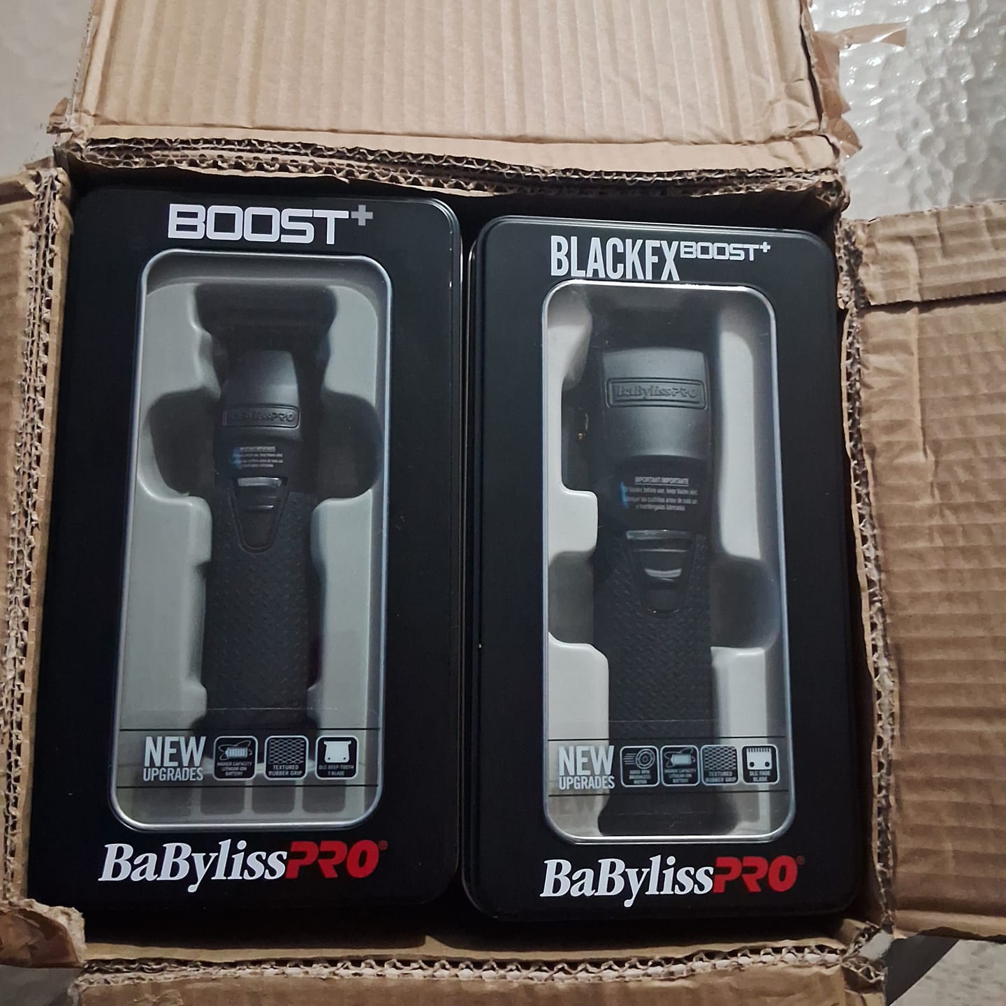 Customer photo review of BaByliss PRO - Combo Clipper Boost+ & Trimmer Boost+