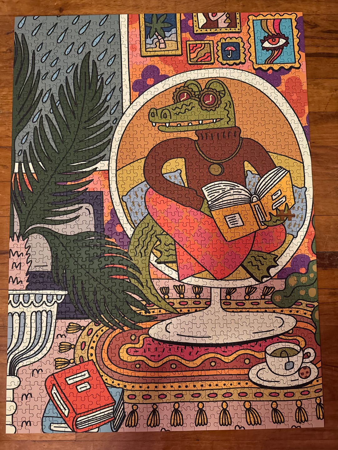 Customer photo review of Rainy Day | 1000 Piece Puzzle