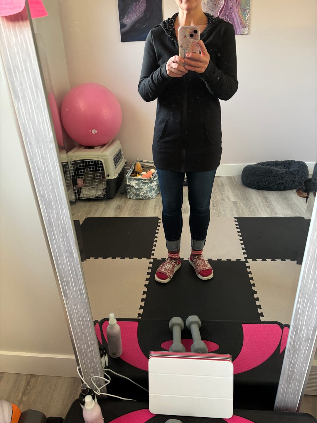 Customer photo review of *Pre-Sale* Zip Up Hoodie