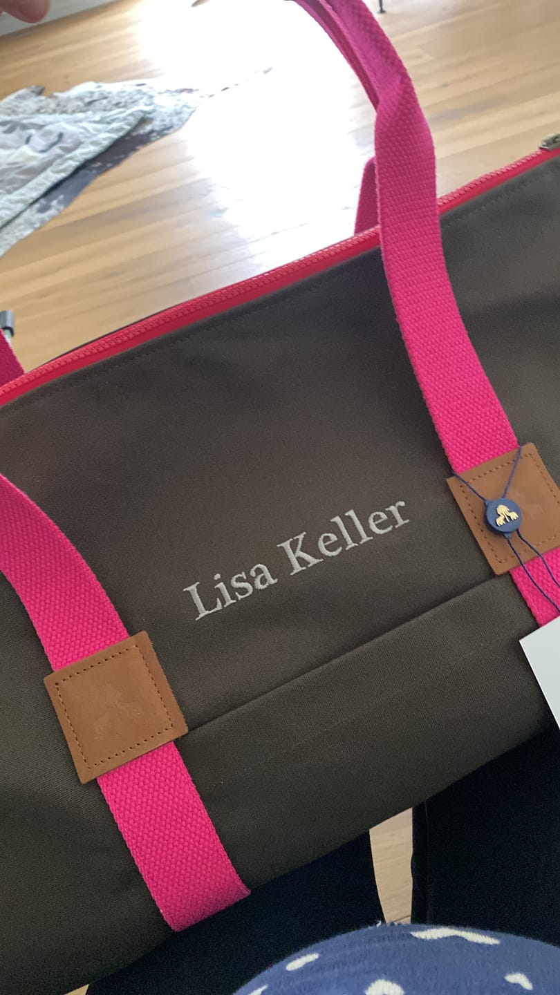 Customer photo review of Dufflebag -M- DESIGN YOUR OWN
