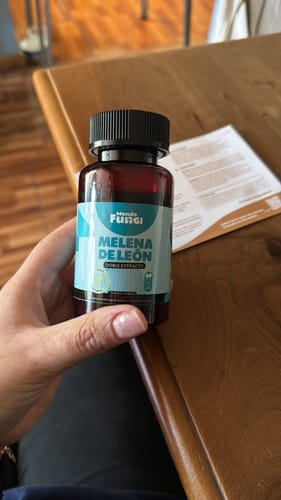 Customer photo review of Extracto Melena de León Cápsulas - Ultra Concentrado