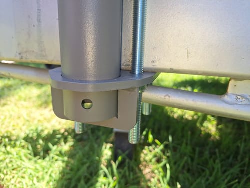 Customer photo review of Freedom 2 Bike Caravan Rack - Drawbar Mount