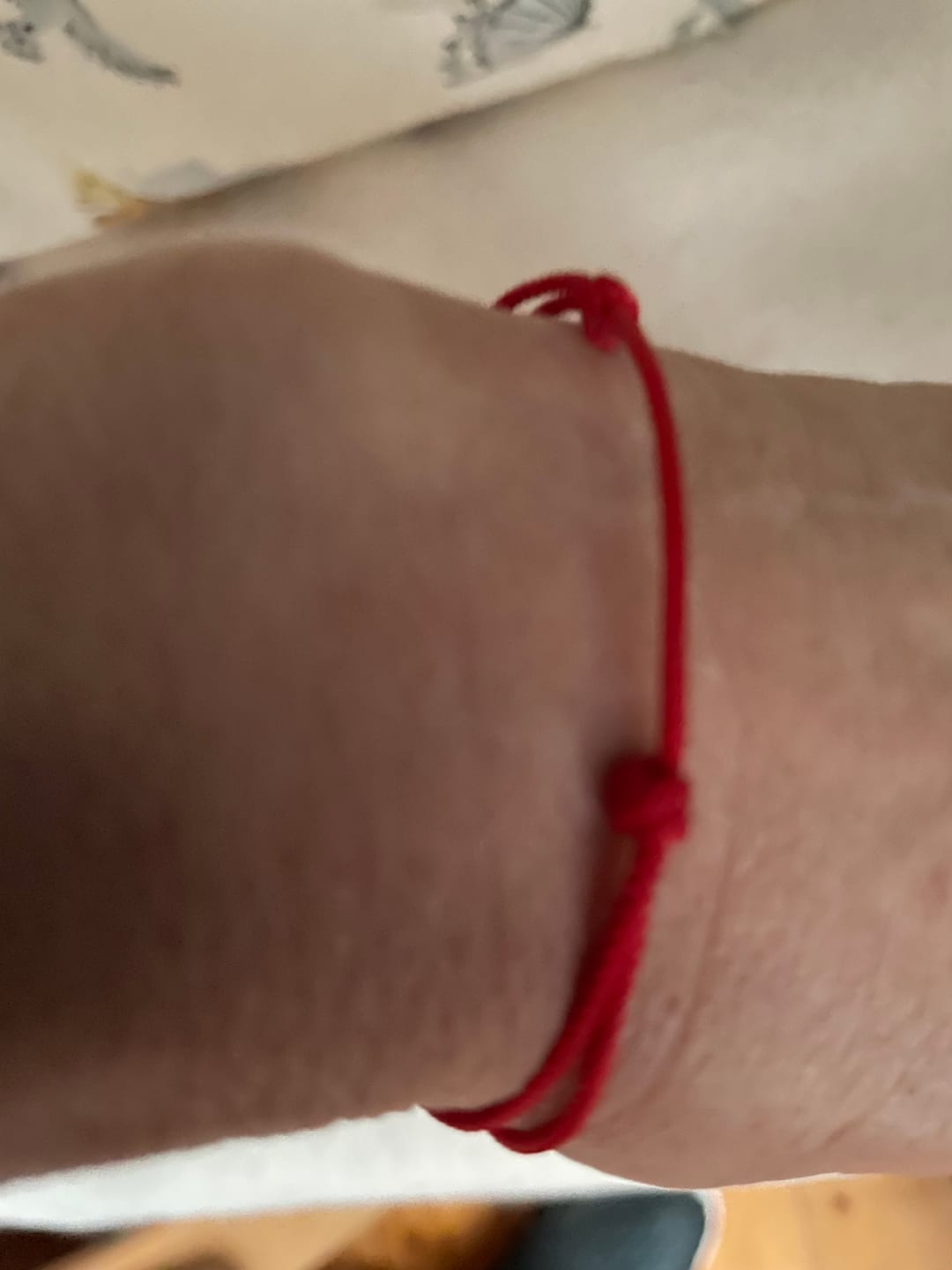 Customer photo review of Bracelet Porte Bonheur "Tibétain"
