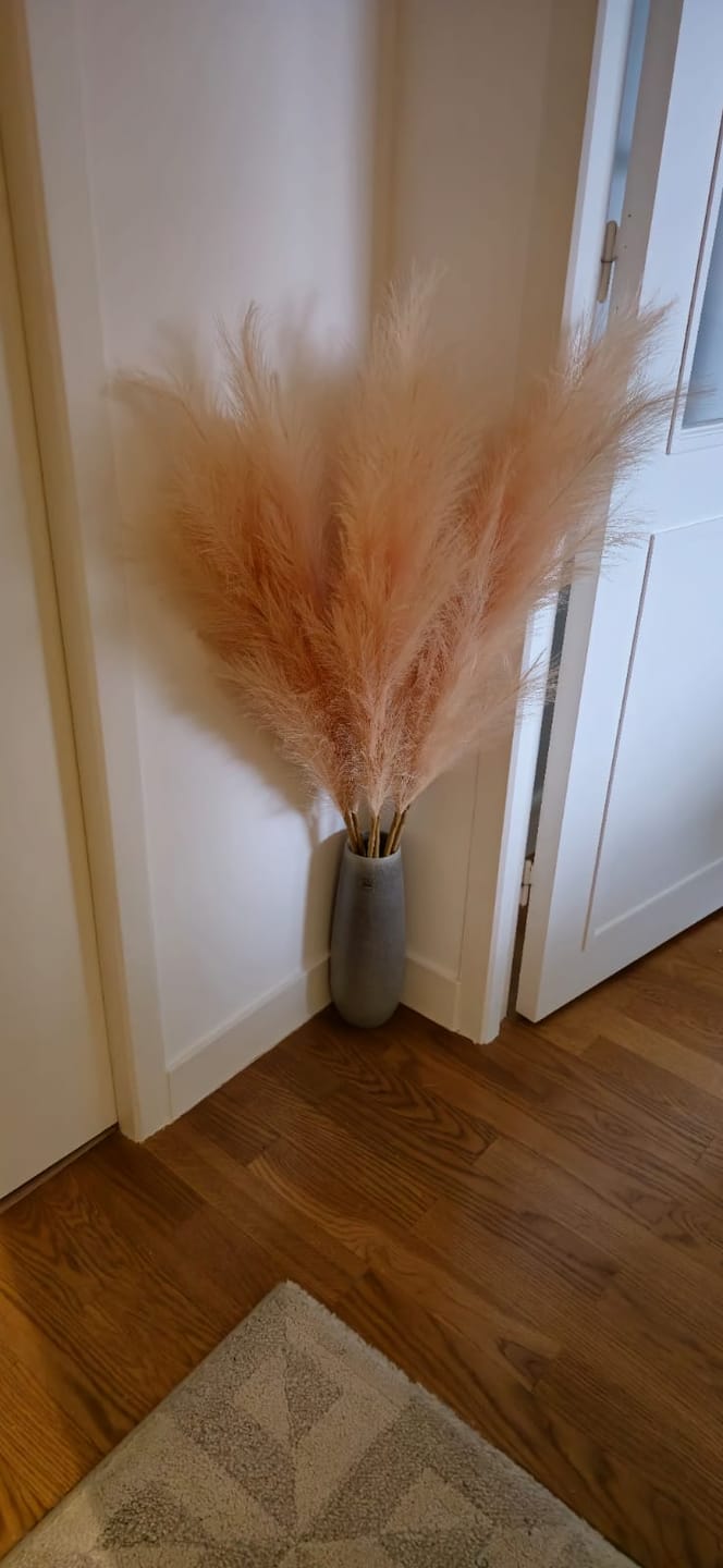 Customer photo review of Pampas 110cm (3 tiges)- Crème