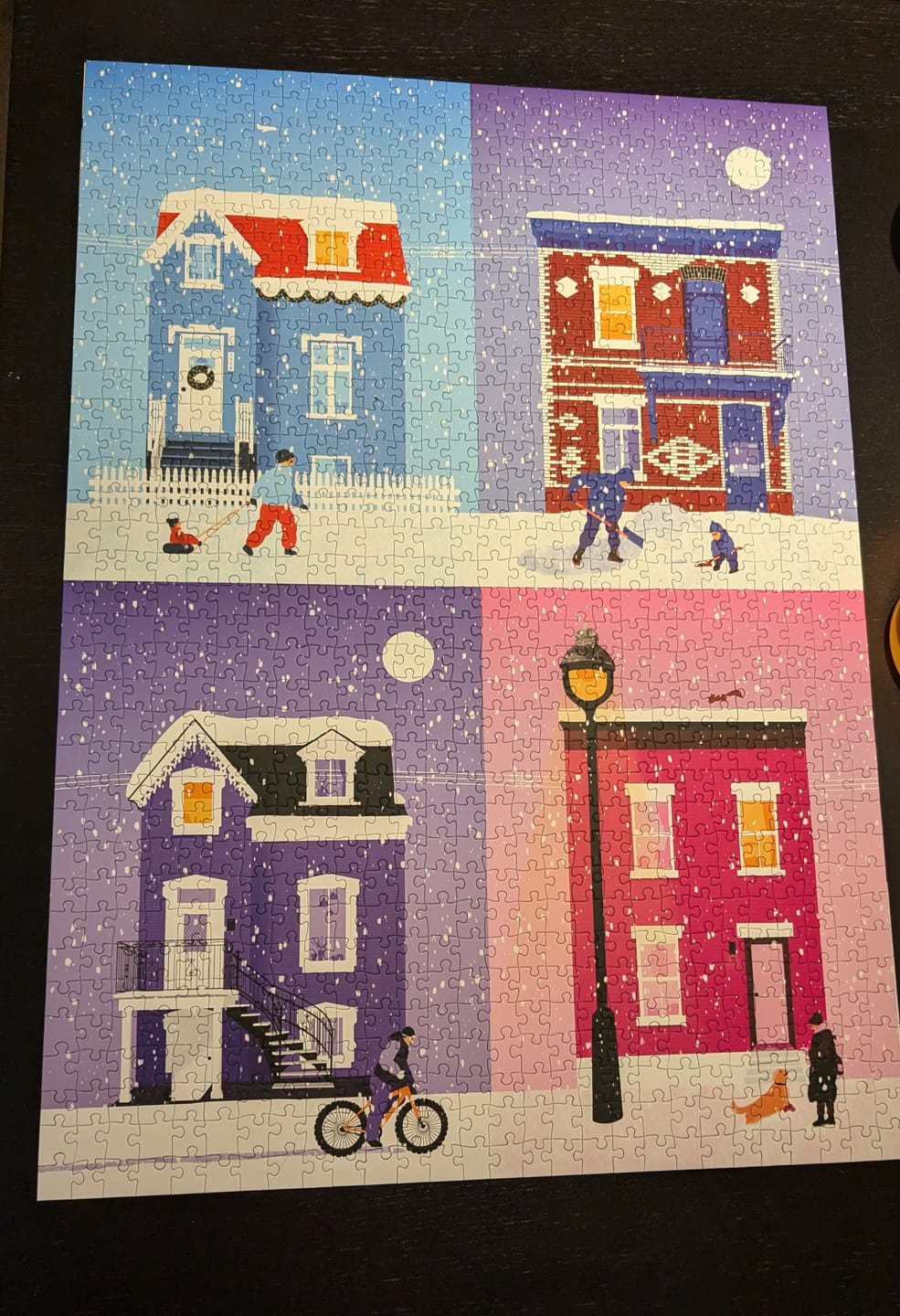 Customer photo review of Snowy in Montreal