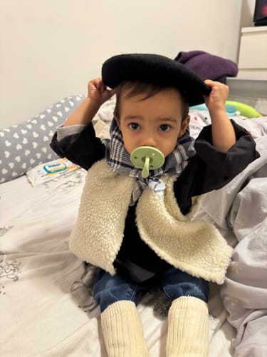 Customer photo review of Kit 2 Chupetes CLÁSICOS Oliva + Mint Nenina & Co