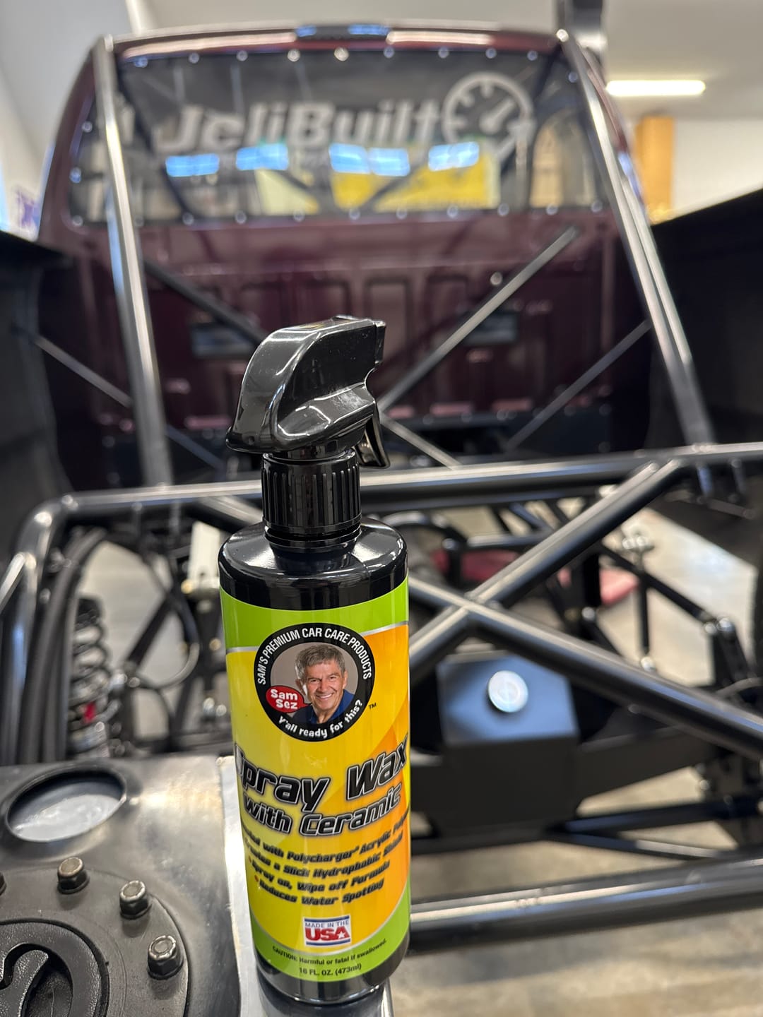 Customer photo review of Sam's Spray Wax Kit w/ Microfiber Towel
