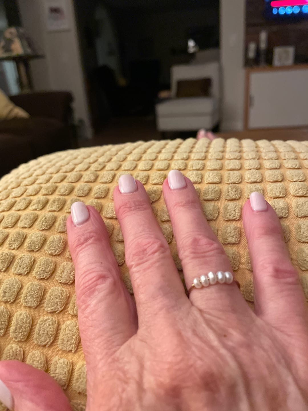 Customer photo review of Classic Freshwater Pearl Ring