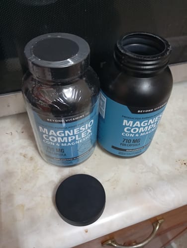 Customer photo review of Magnesio complex con 4 magnesios