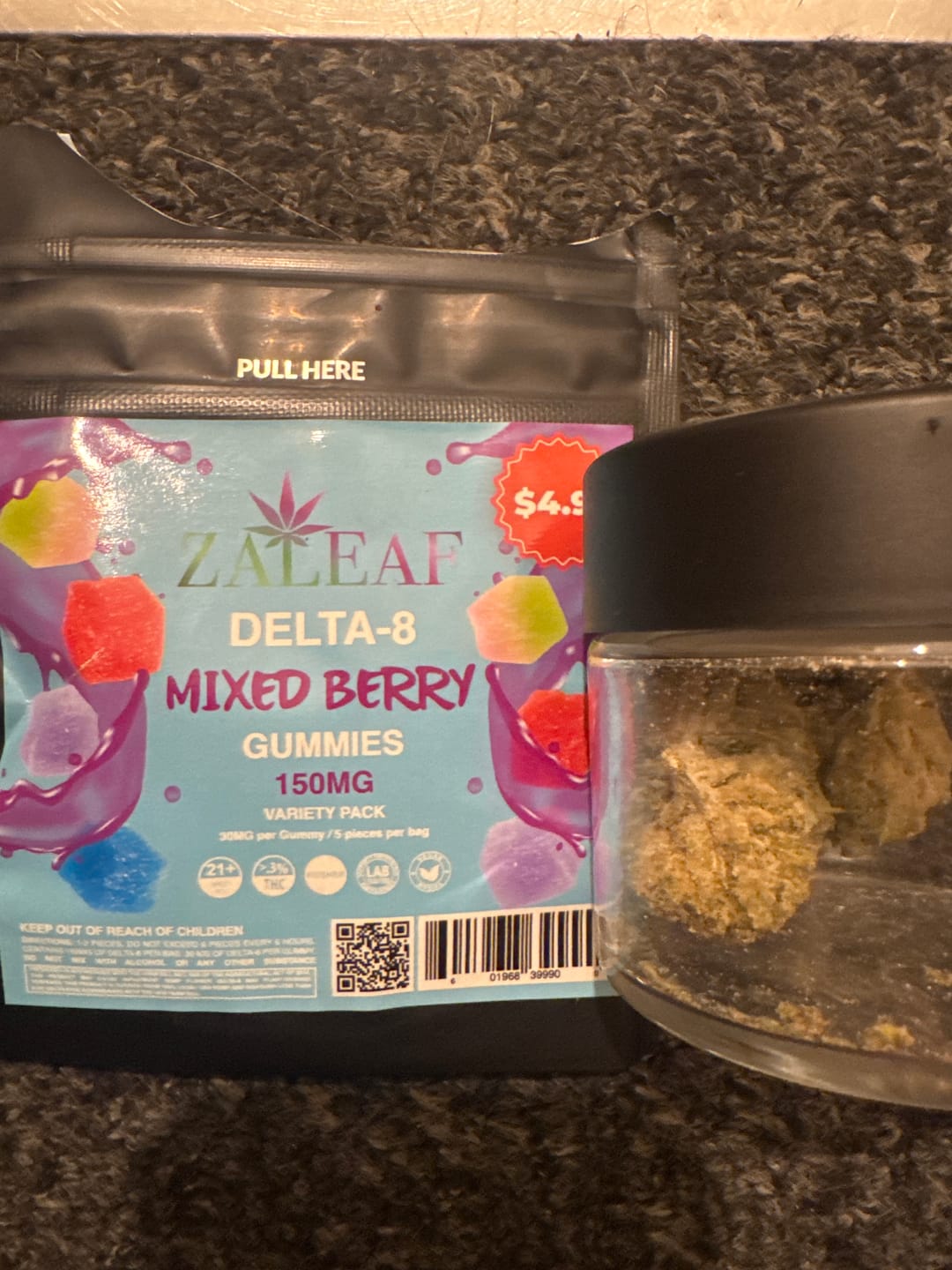 Customer photo review of Cali Fields THCA Premium Flower 3.5G Jealousy Hybrid