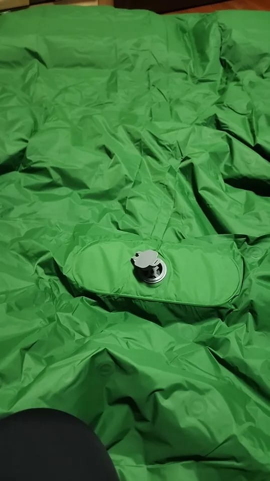 Customer photo review of Ultraleichte kompakte 2 in 1 Isomatte – Ideal für jedes Abenteuer zu zweit.