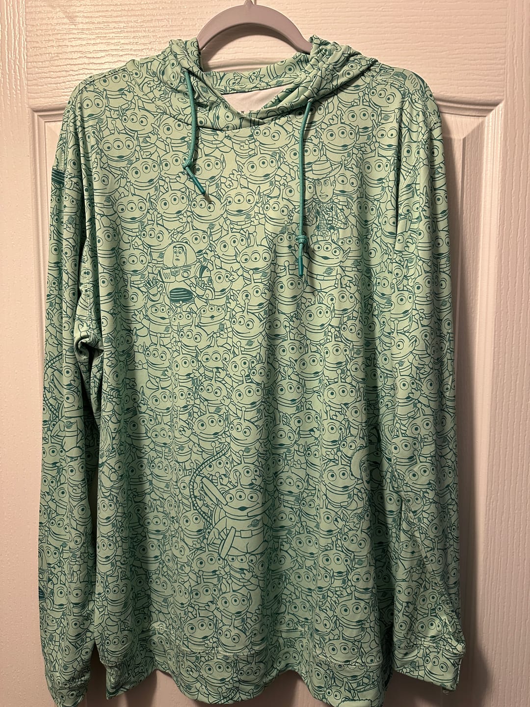 Customer photo review of Disney and Pixar Toy Story “The Crane Escape” – Performance Hoodie