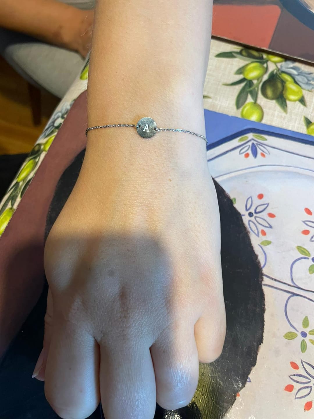 Customer photo review of Pulsera Inicial