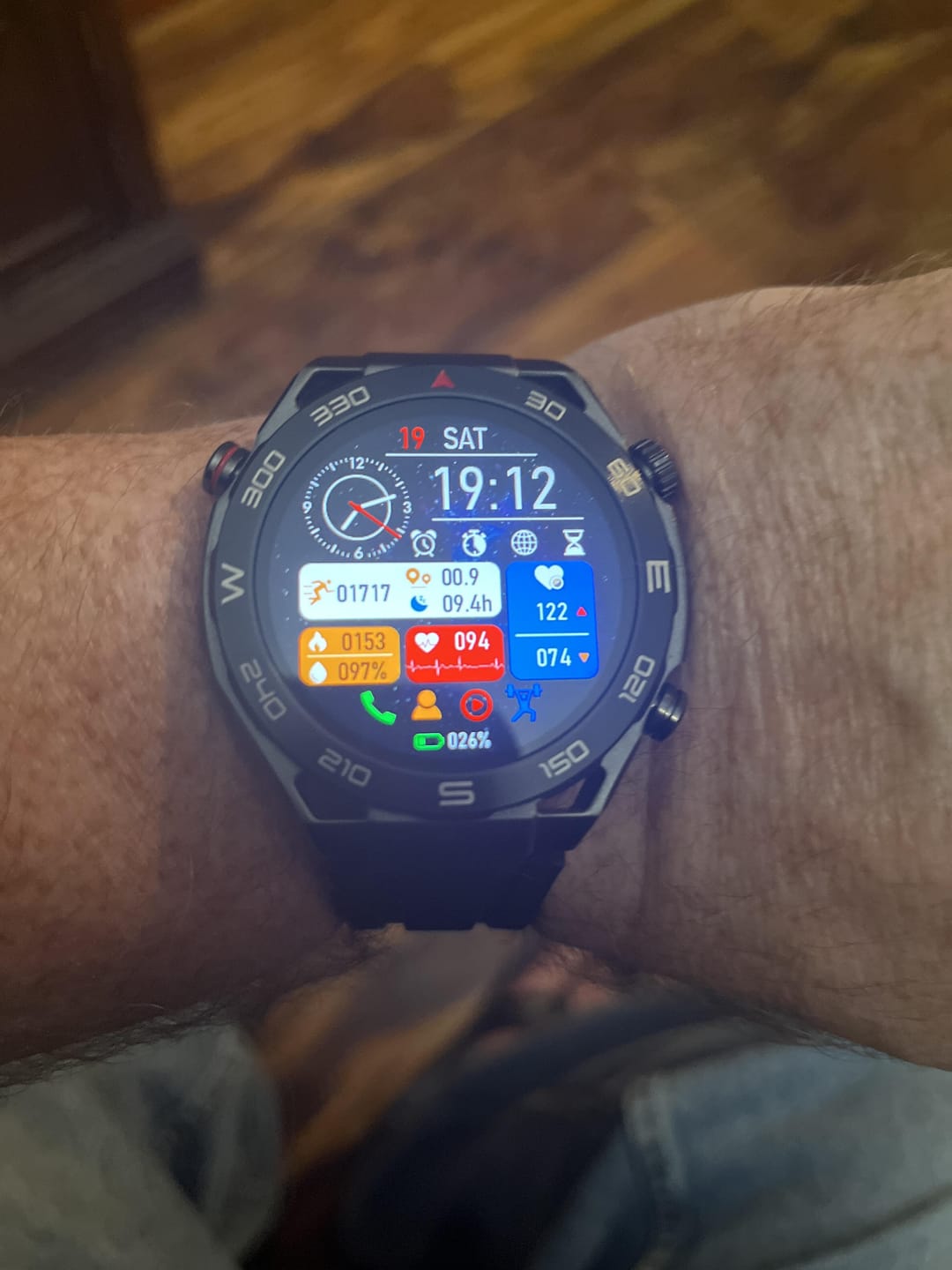 Customer photo review of Fitaos PRO 3 Glucose & ECG Smartwatch - Health & Sleep Tracker