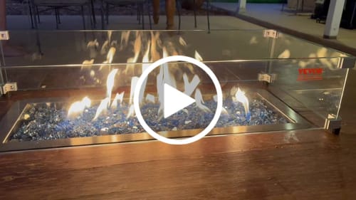Customer video review of SAPPHIRE BLUE REFLECTIVE CRUSHED GLASS