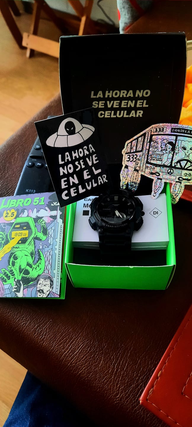 Customer photo review of Reloj Casio Análogo-Digital Vintage AEQ-110W-1BVDF Negro