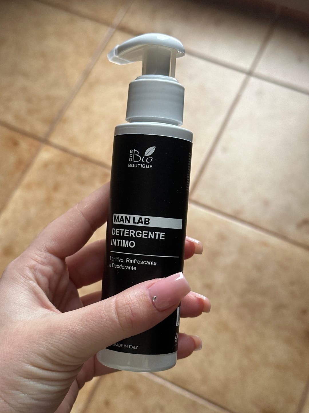 Customer photo review of Man Lab - Detergente Intimo
