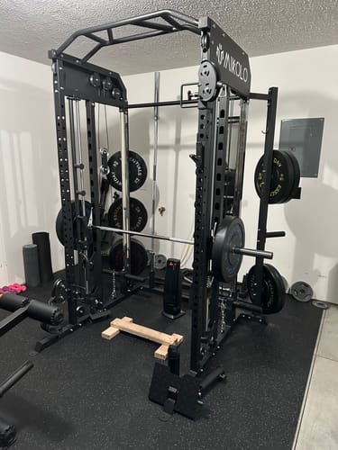 Customer photo review of M7 Smith Machine Functional Trainer with Full Vertical Leg Press
