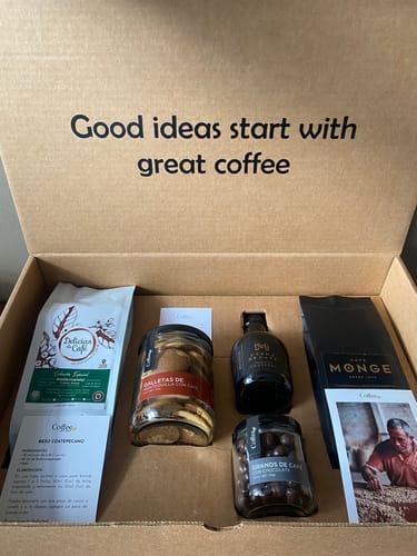 Customer photo review of Café Gourmand con Licor de Café