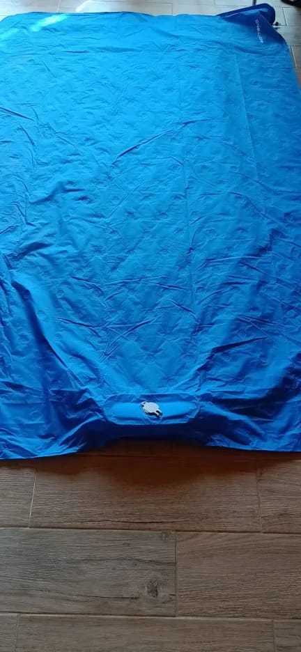 Customer photo review of Ultraleichte kompakte 2 in 1 Isomatte – Ideal für jedes Abenteuer zu zweit.