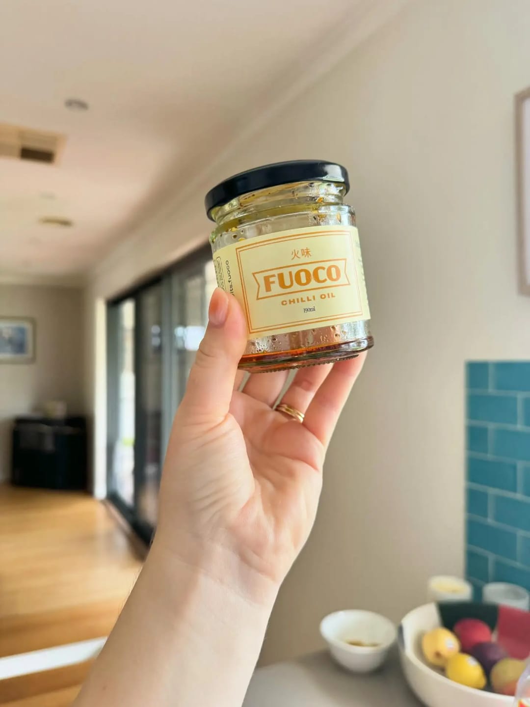 Customer photo review of Fuoco Crispy Chilli Oil - 190ml