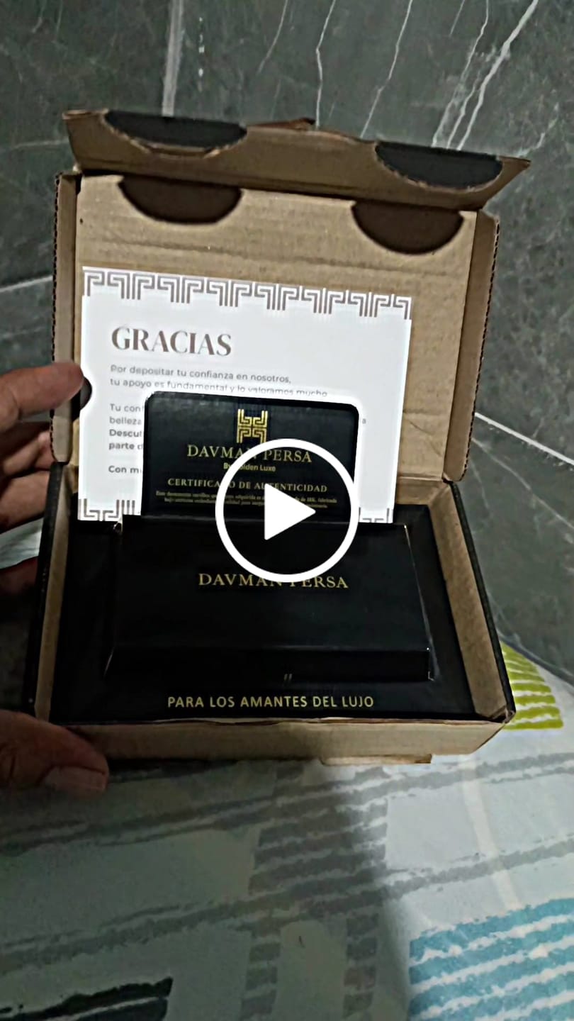 Customer video review of Pulseras Lazo en Oro laminado 18k Para Pareja