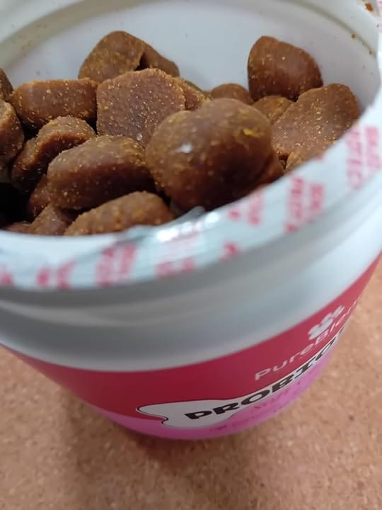 Customer photo review of PureBlend Probiotic Chews for Dogs
