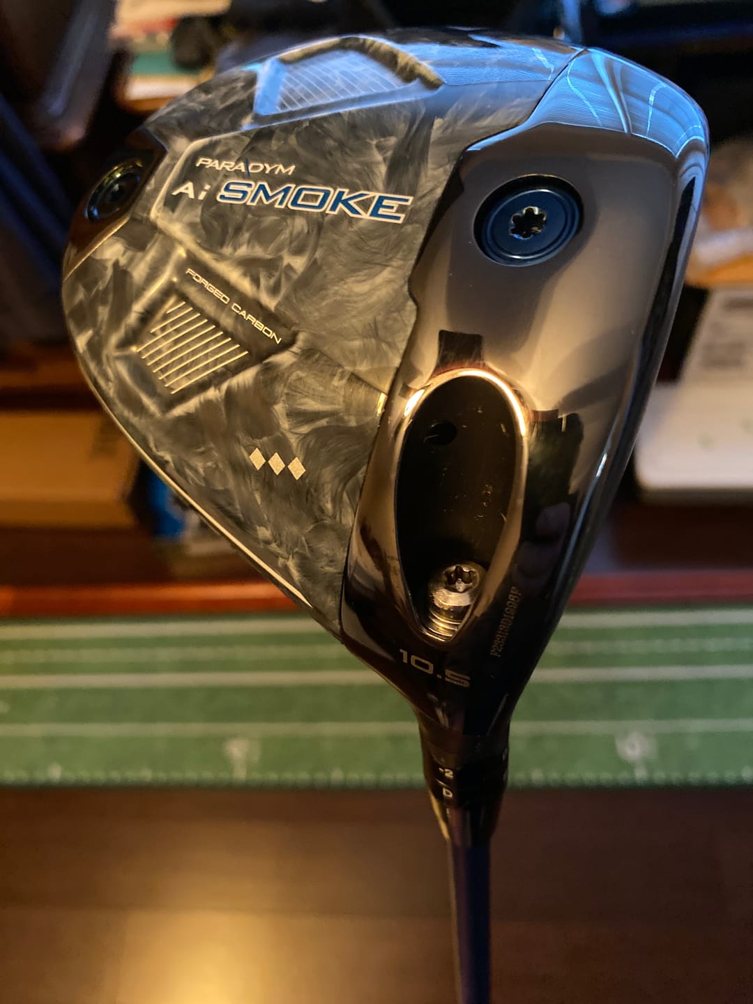 Customer photo review of Callaway Paradym Ai Smoke Tour Strong Green Dot Compatible Shaft Adapter