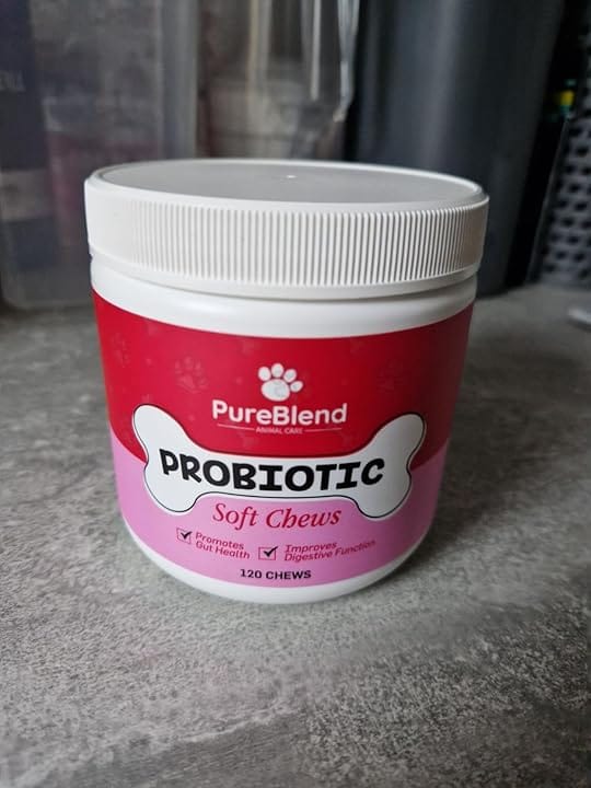 Customer photo review of PureBlend Probiotic Chews for Dogs