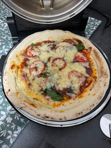 Customer photo review of Sourdough Pizza Bases