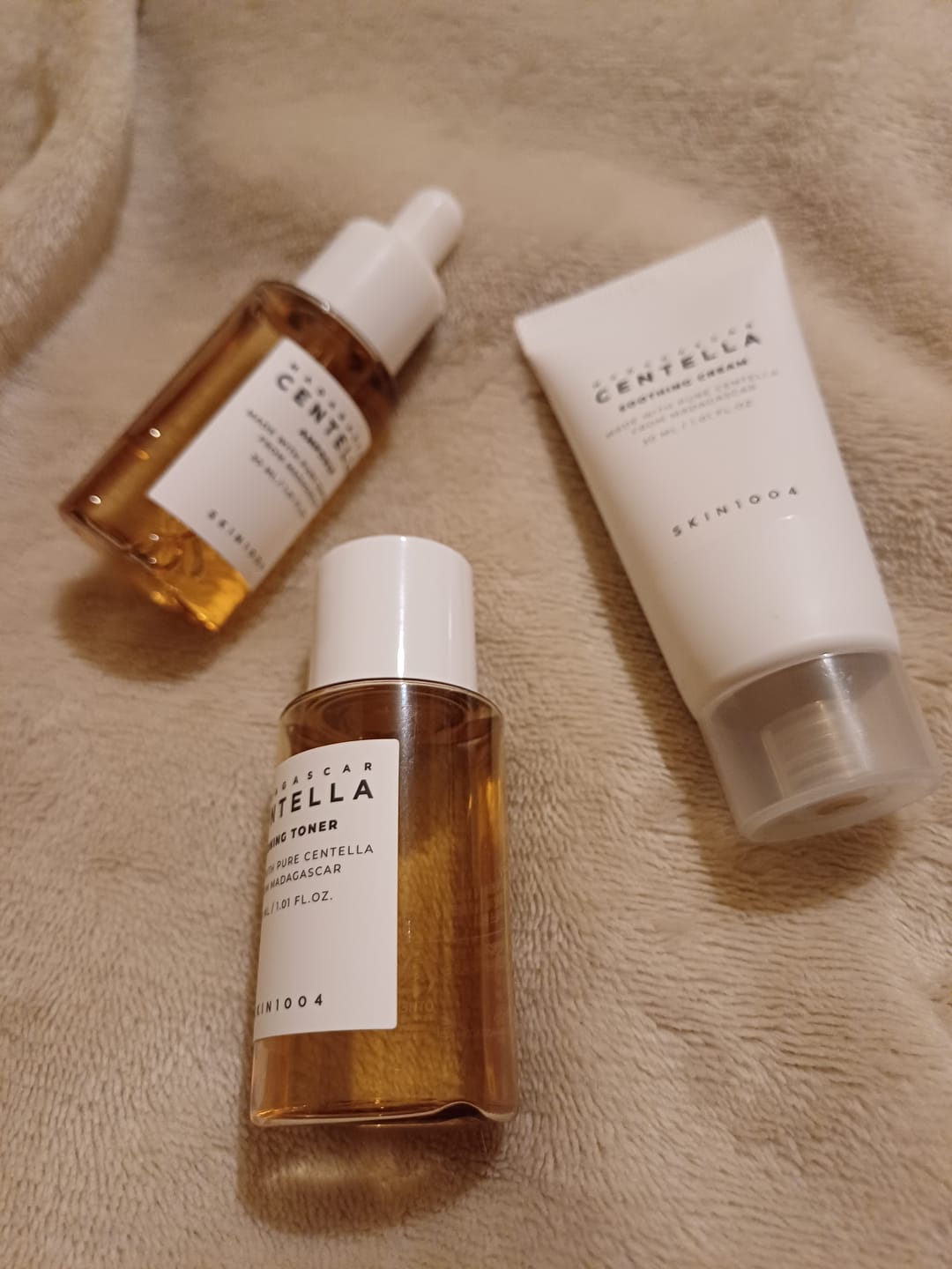 Customer photo review of SKIN1004 - Madagascar Centella Travel Kit | Kit Hidratante y Calmante