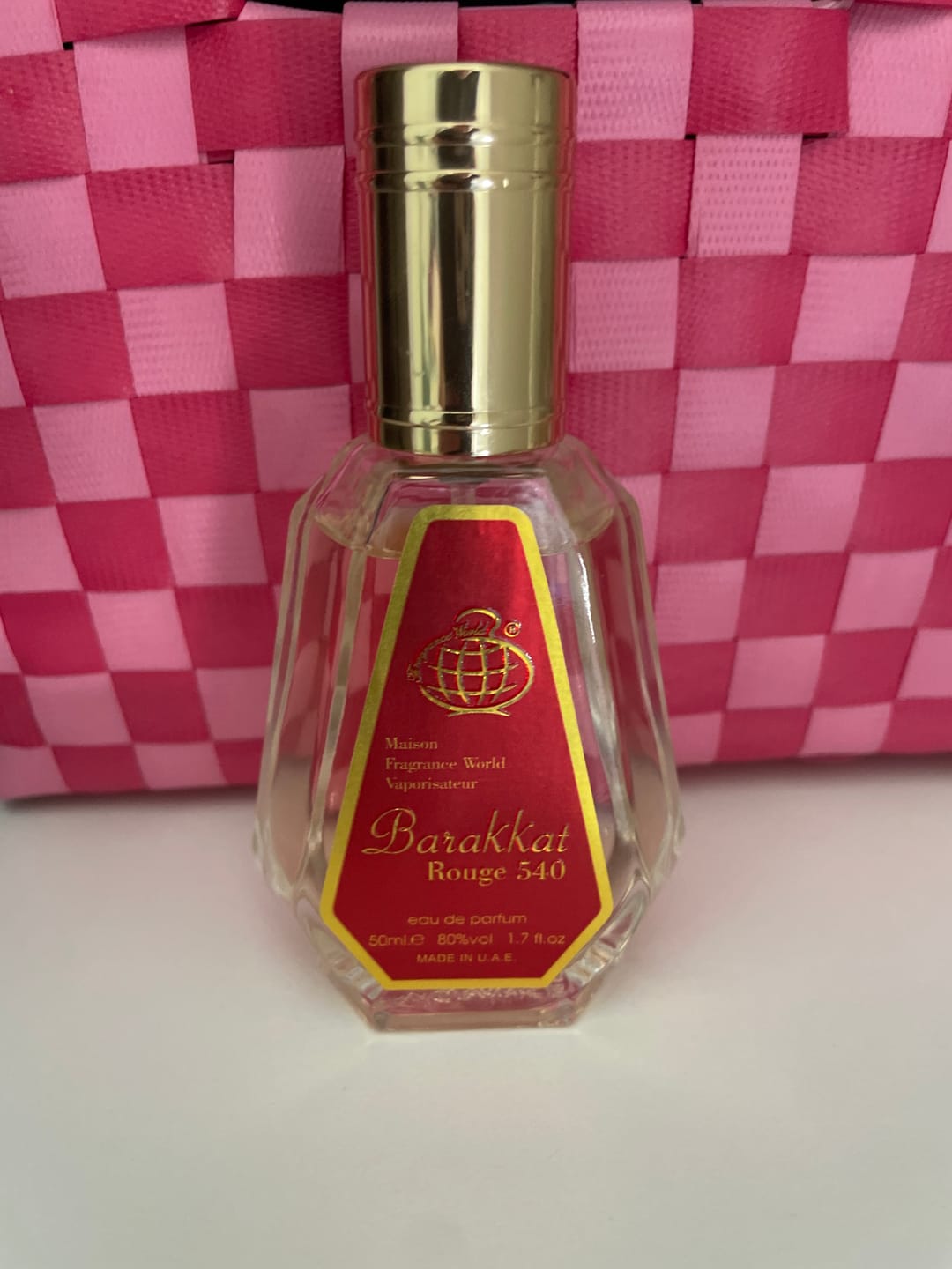 Customer photo review of Barakkat Rouge 540 EDP 50ml
