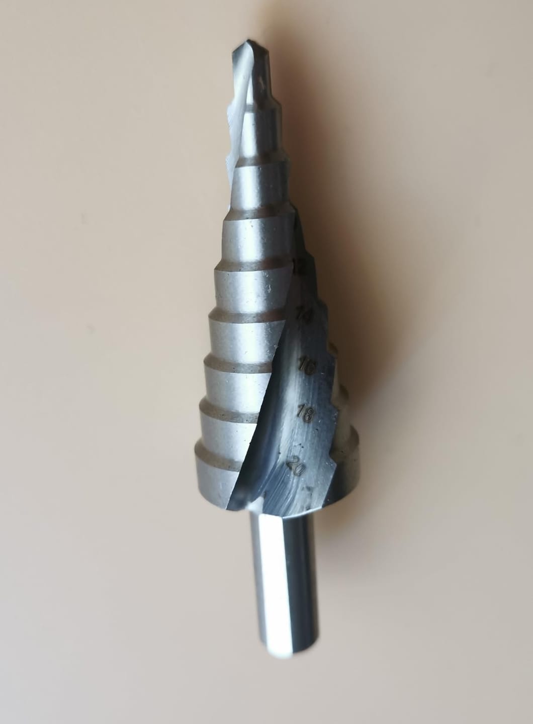 Customer photo review of Stufenbohrer Schälbohrer HSS