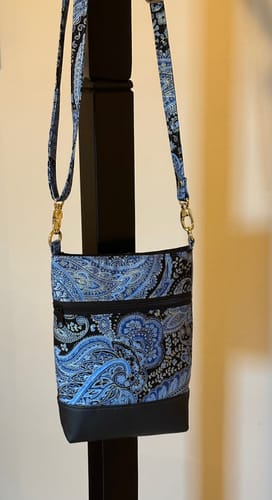 Customer photo review of Wanderlust Phone Bag Pattern
