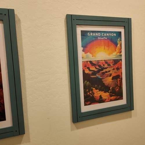 Customer photo review of Grand Canyon National Park Commemorative Poster: A Pop Art Tribute