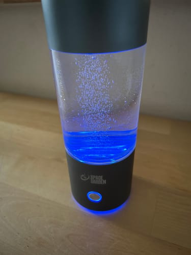 Customer photo review of Wasserstoff-Wasserflasche