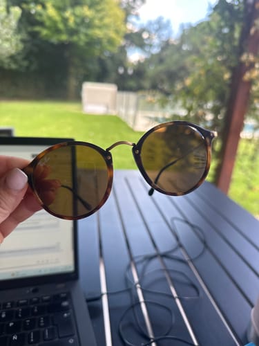 Customer photo review of RAY-BAN 2447 ROUND FLECK 1160