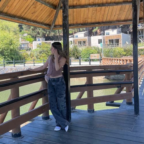 Customer photo review of JEANS MATILDA gris gravillado