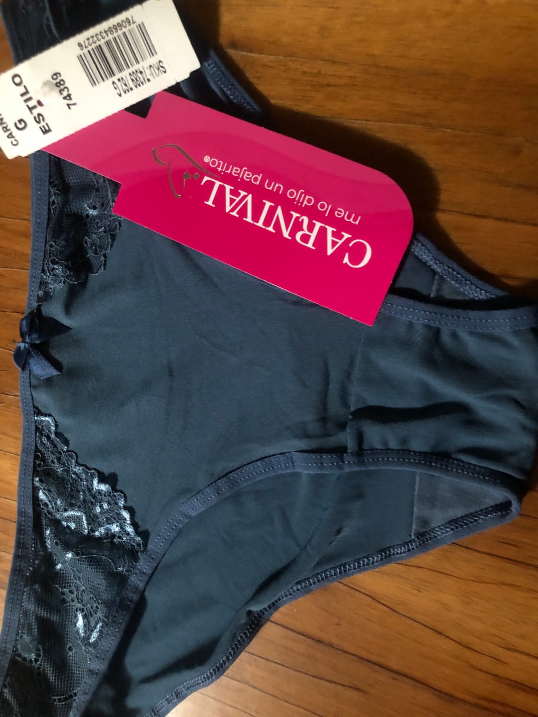 Customer photo review of Pantie coordinable con detalles de encaje 74389 Carnival