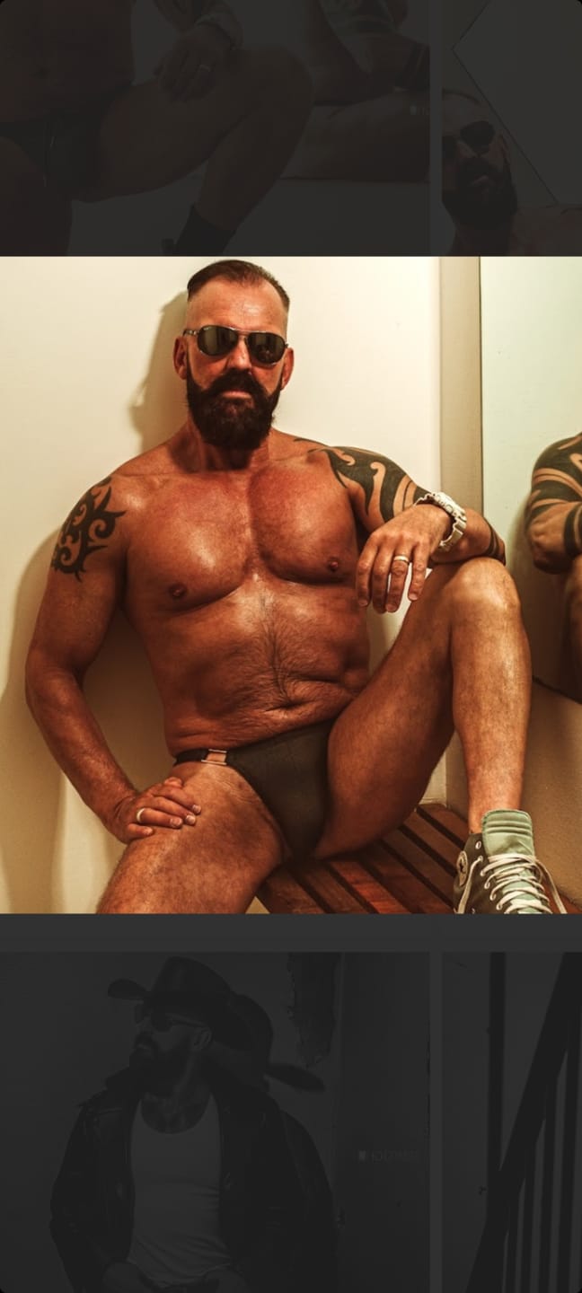 Customer photo review of Ryker Buckle Thong - Black